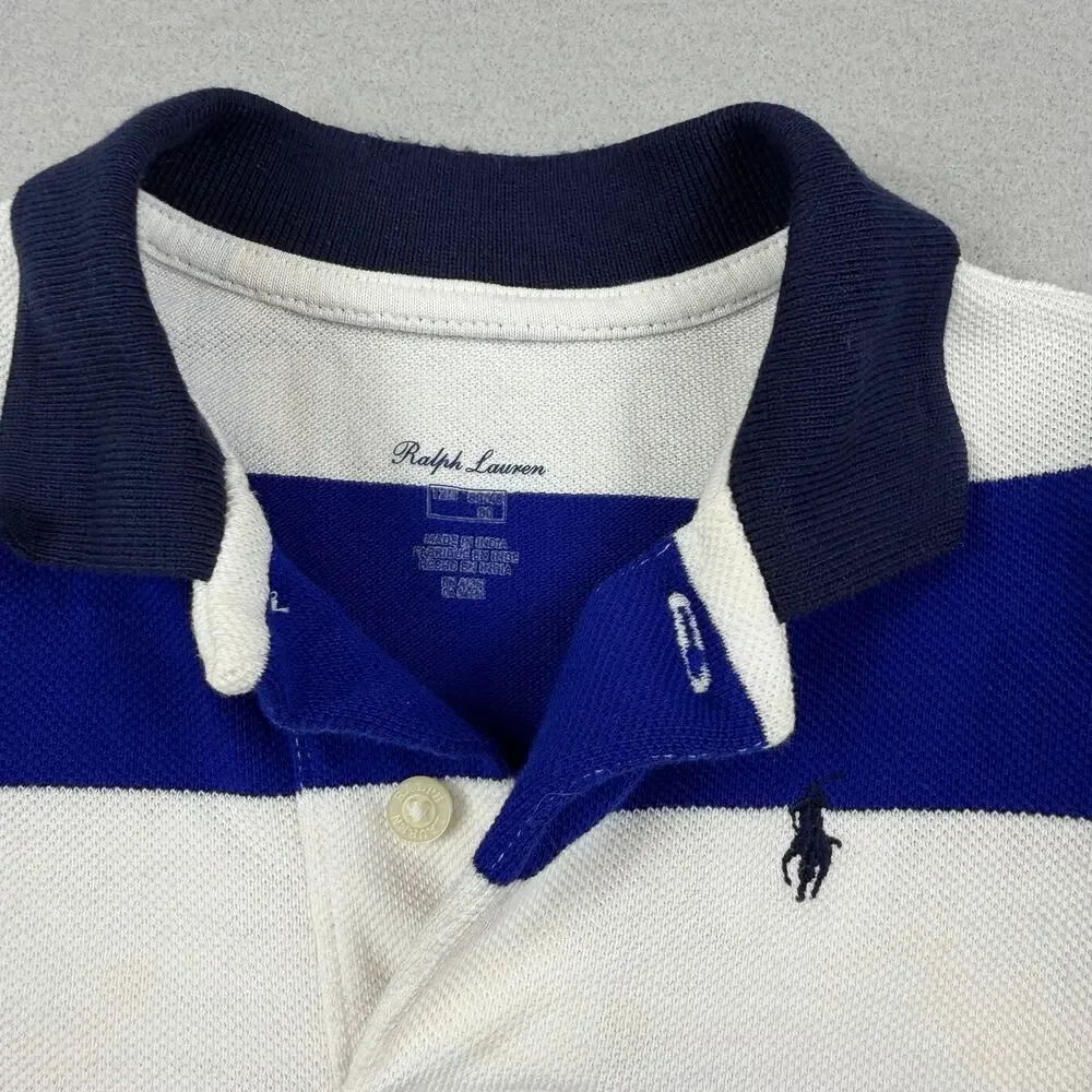 Ralph Lauren Baby Striped Rugby Romper 12months